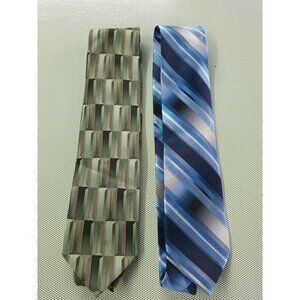 Lot of 2  Mens Ties Van Heusen
